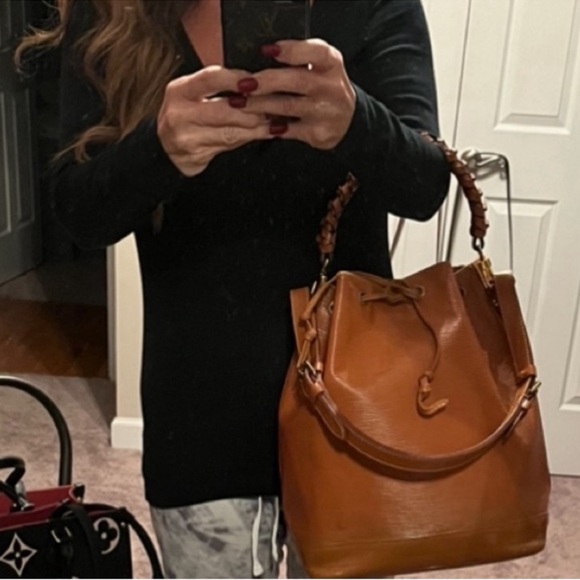 Louis Vuitton Brown Braided Handle Shoulder Bag - Picture 6 of 14